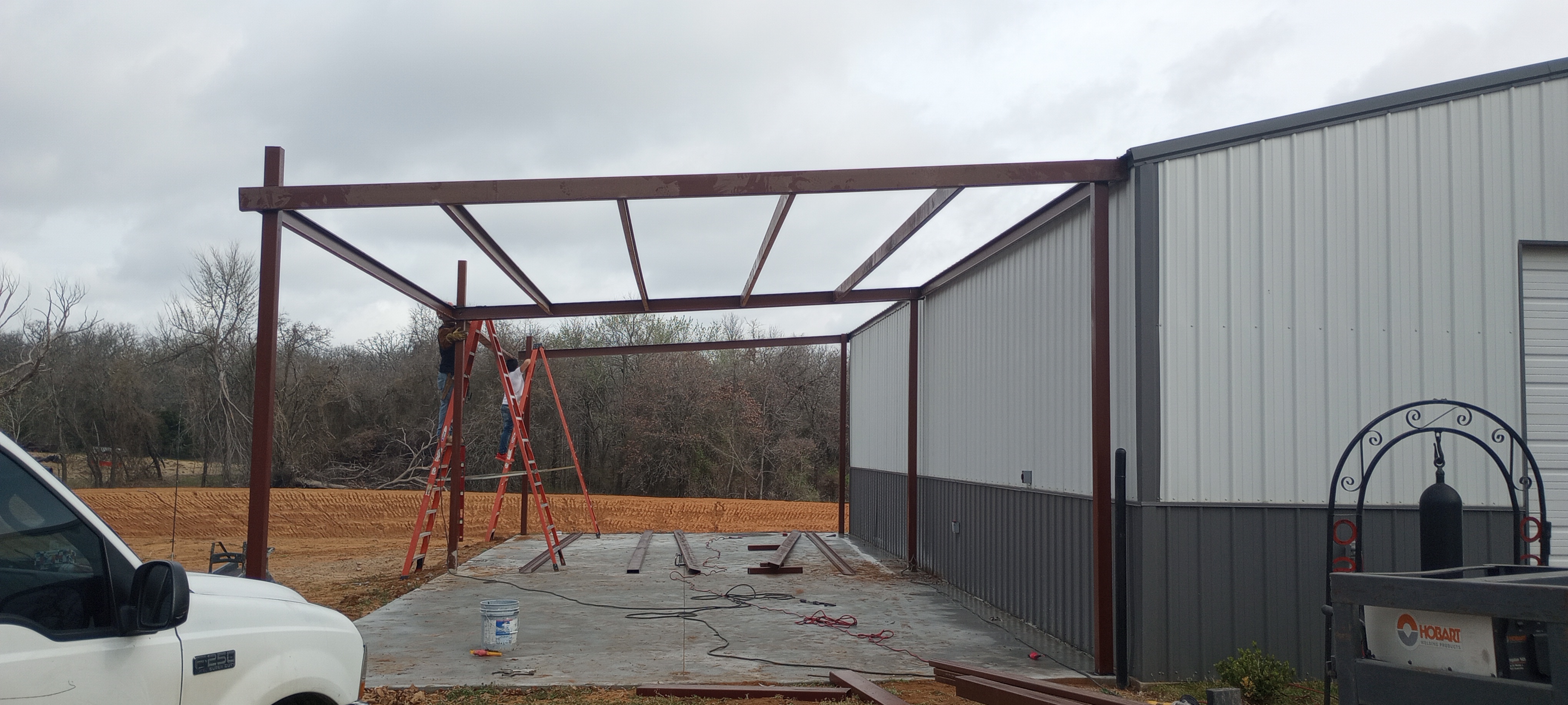 Metal add-on by Forever Carports